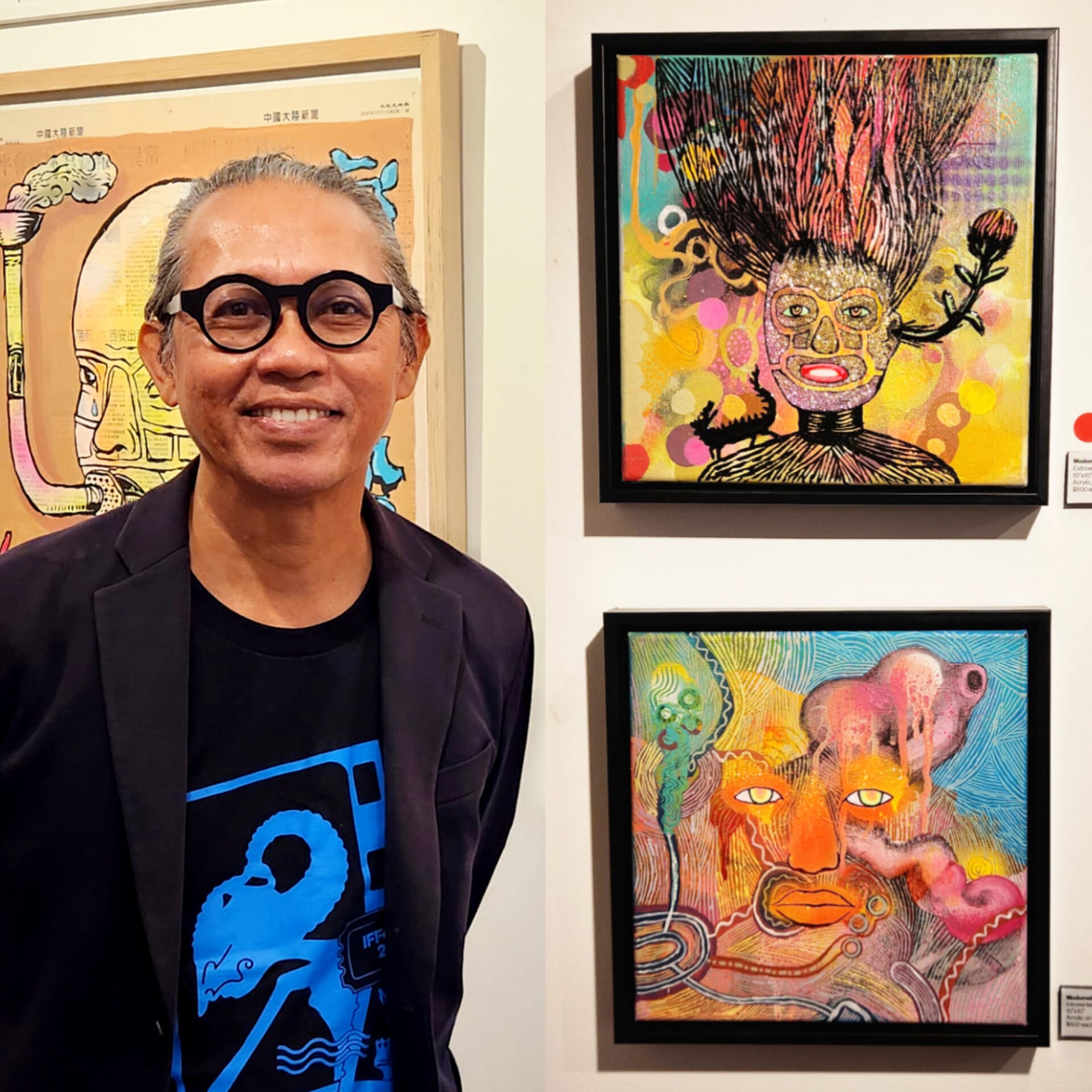 The Faces Within: Exploring Modomatic’s Solo Exhibition 