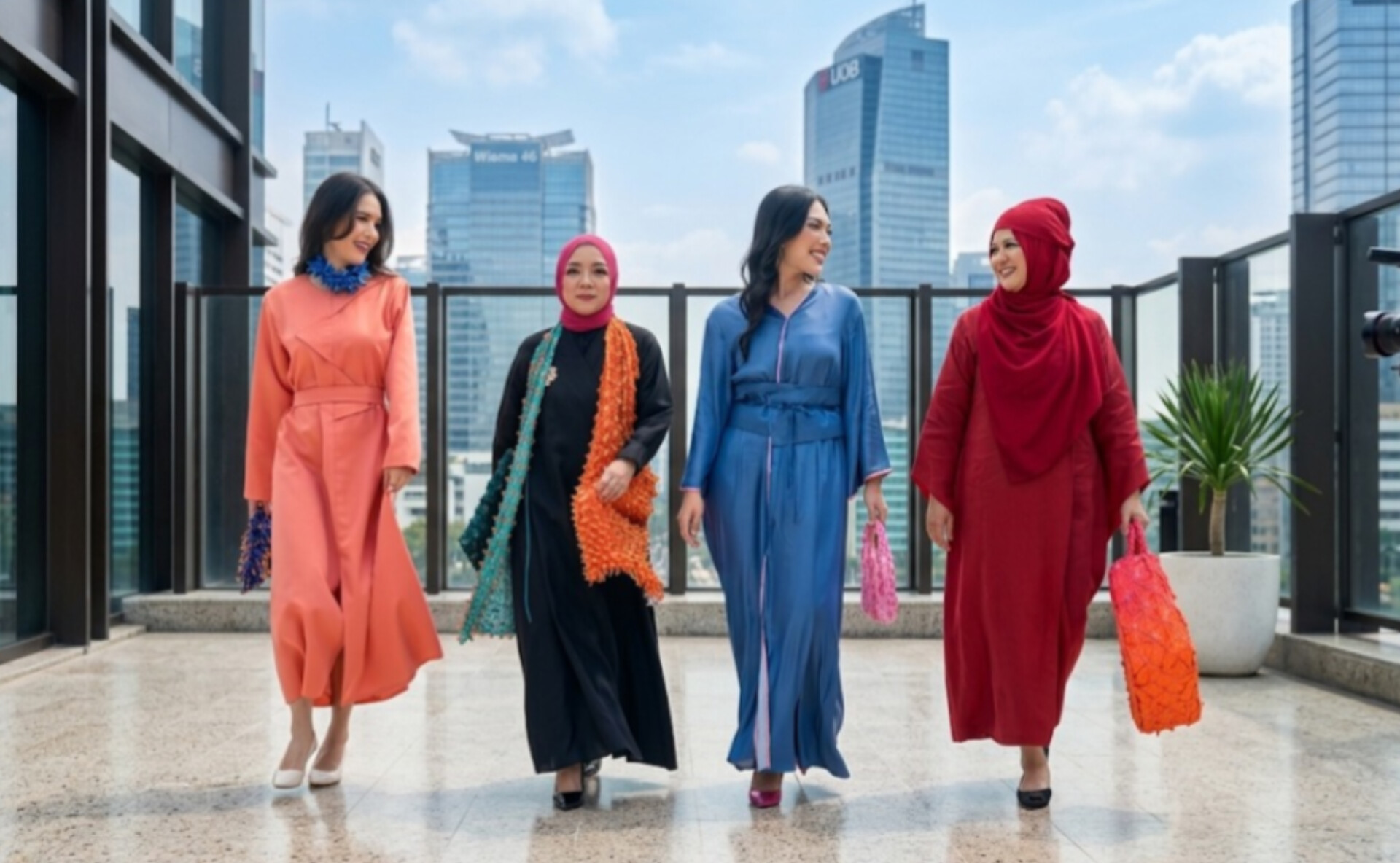 Deera Abayas, meaningful modest fashion inspired by Balinese heritage